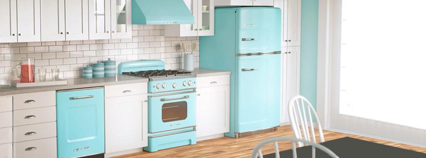 Añade color a tu cocina con la nevera
